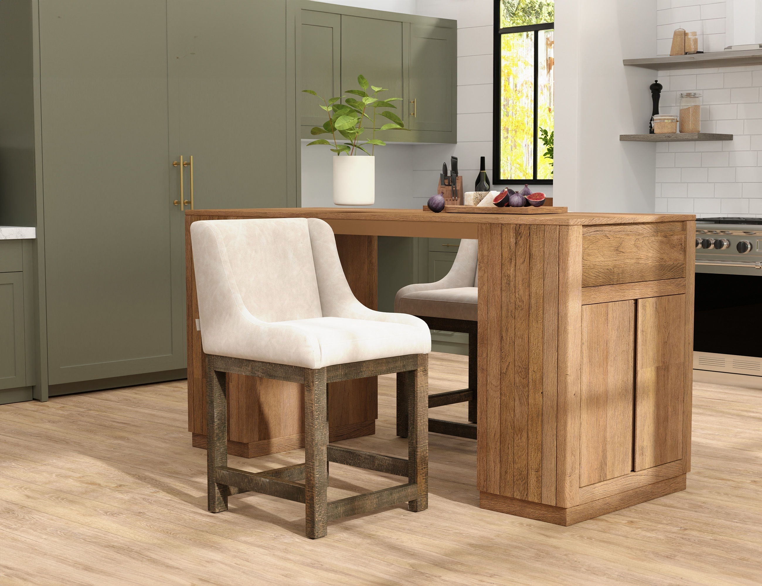 International Furniture Direct Seating - IUP Barstool | Meri Furniture