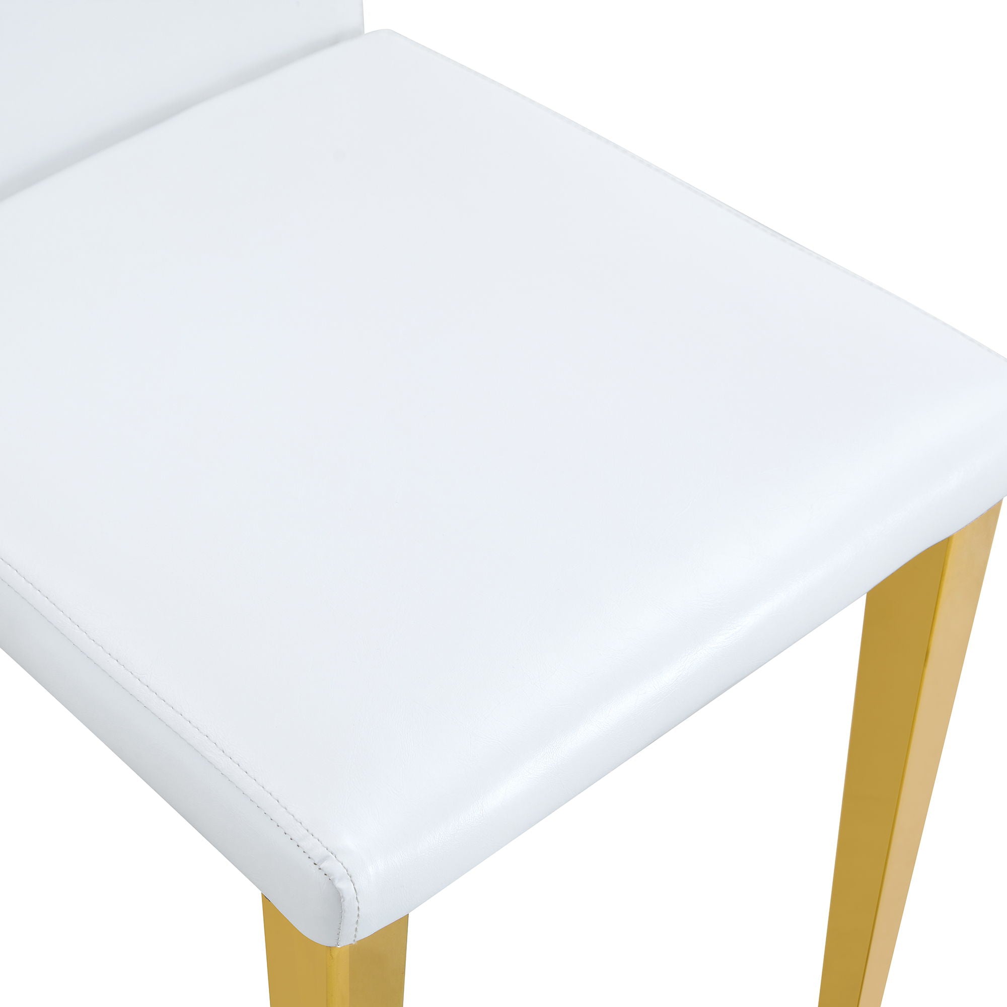 Elegant Upholstered Chairs With Metal Legs