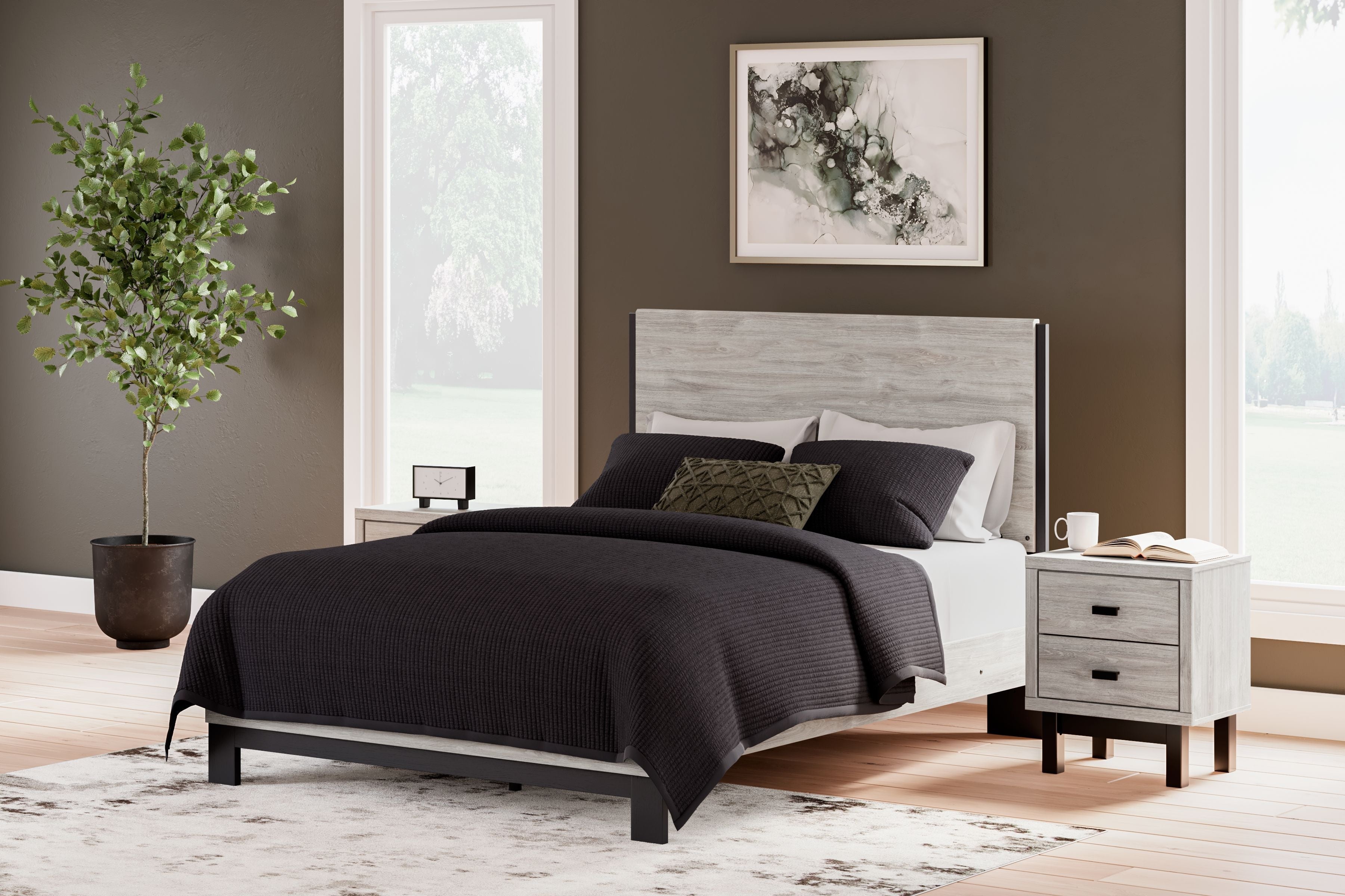 Signature Design by Ashley® Vessalli - Panel Bed | Meri Furniture