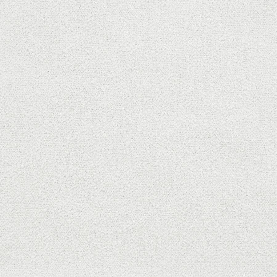 Raleigh - Boucle Upholstered Armless Chair - Ivory