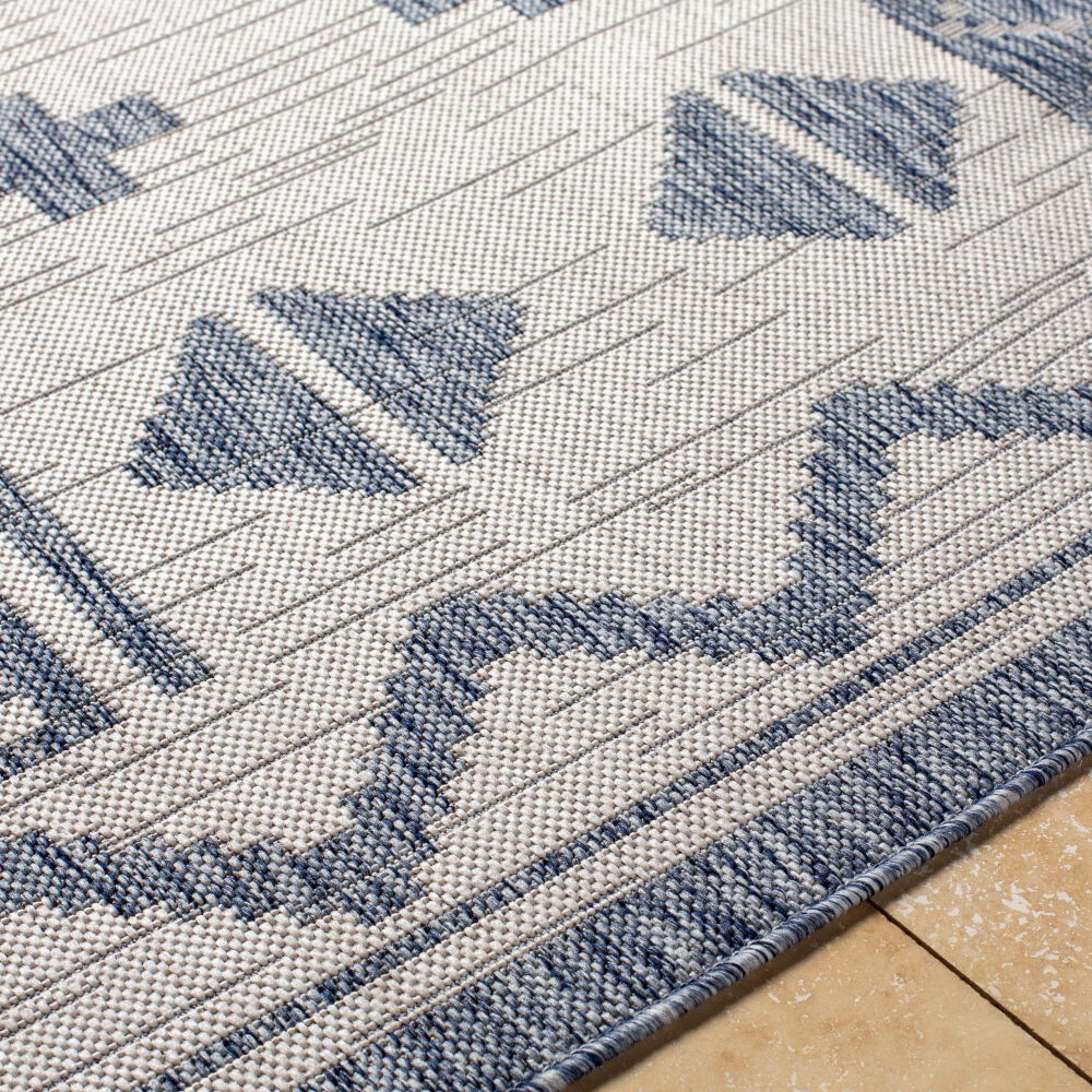 Tuareg Machine Woven Rug
