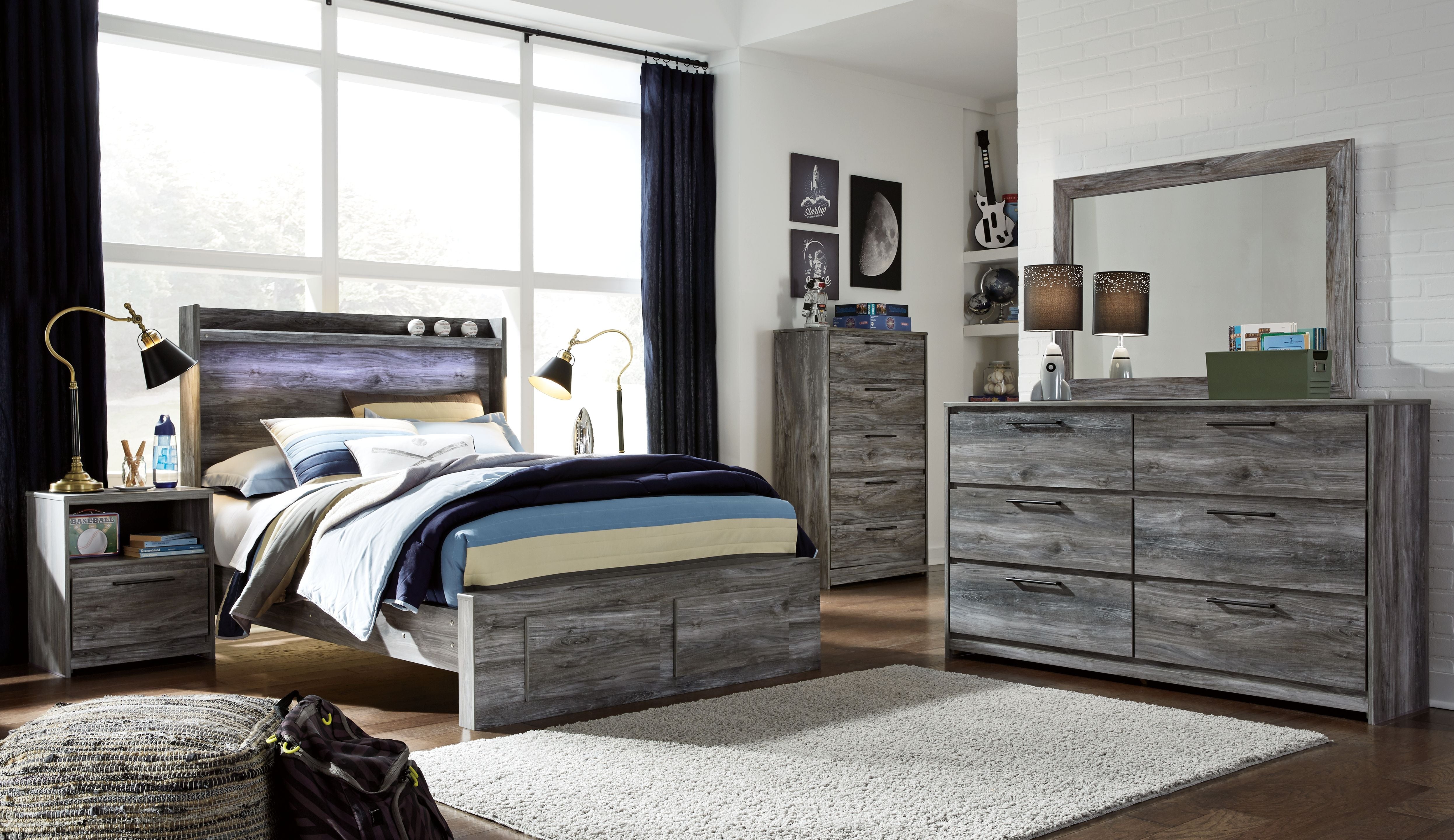 Signature Design by Ashley® Baystorm - Storage Bedroom Set | Meri Furniture