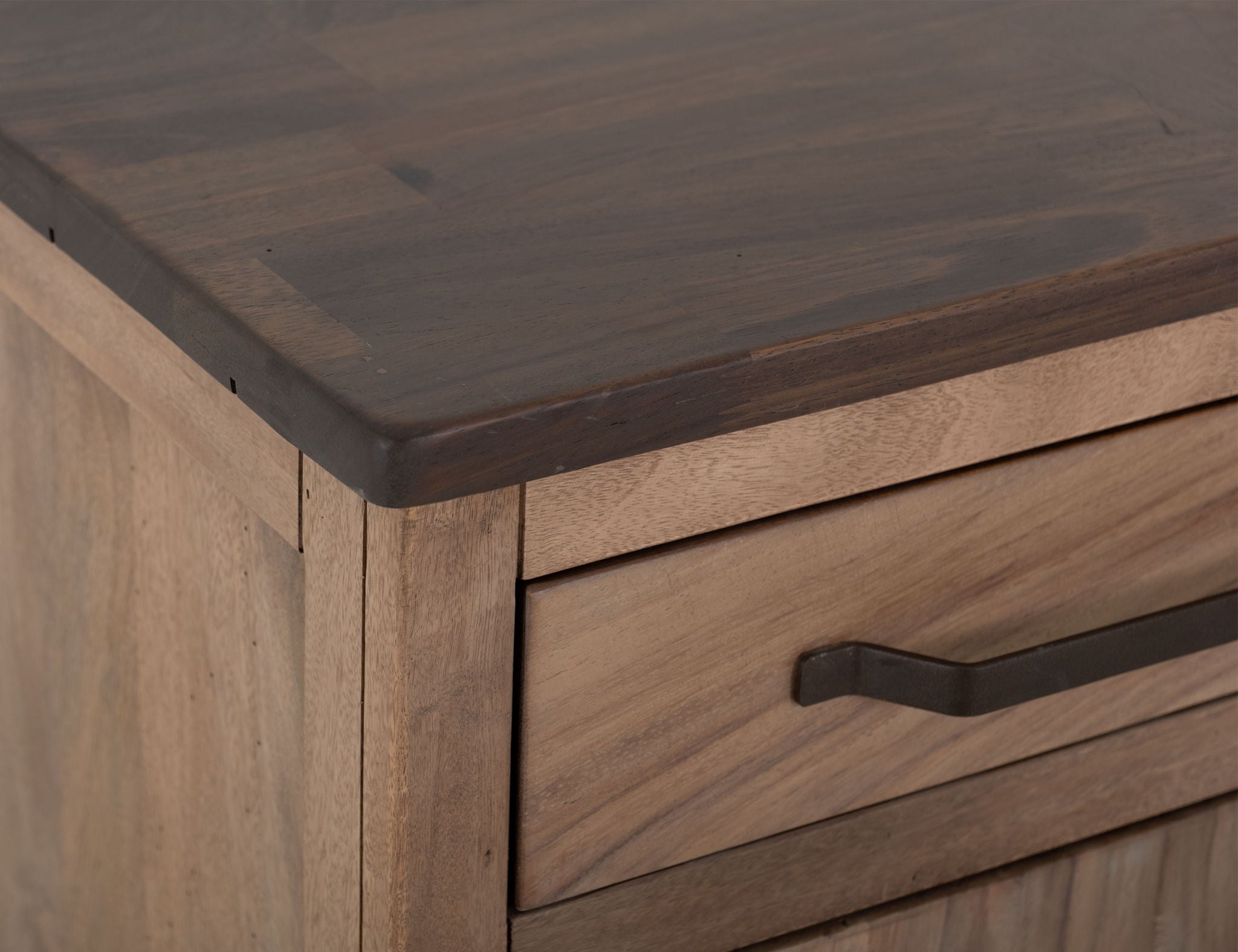 Natural Parota - TV Stand - Rich Brown