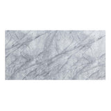 ACME Destry Dining Table - Faux Marble Top & Mirrored Silver Finish | Meri Furniture