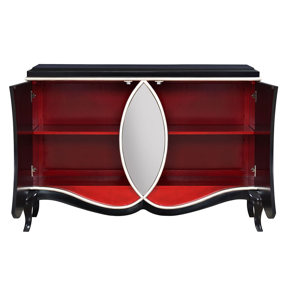 Ashor - Console Cabinet - Black