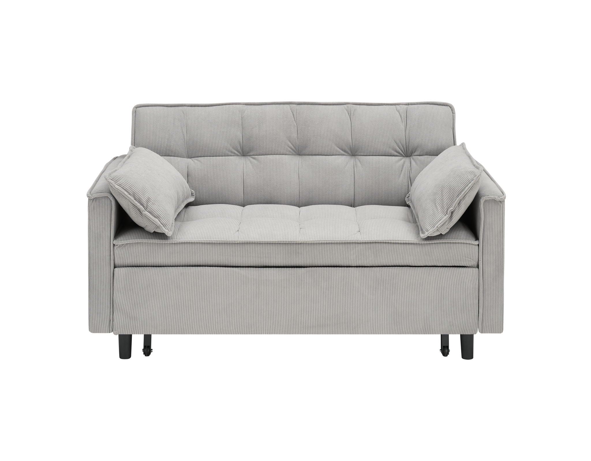 Two-Seat Casual Sofa With Pull Out Bed, Living Room Furniture
