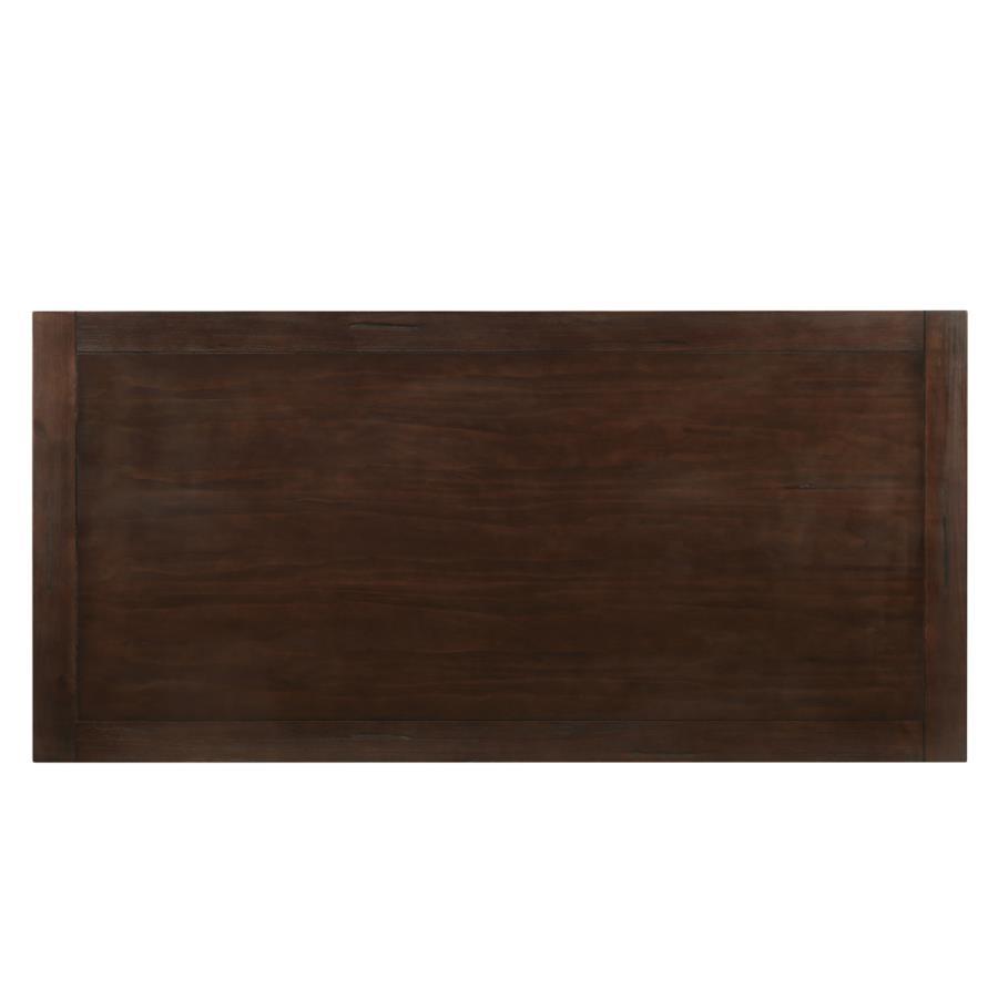 Coaster Fine Furniture Parkins - Rectangular Dining Table - Rustic Espresso | Meri Furniture