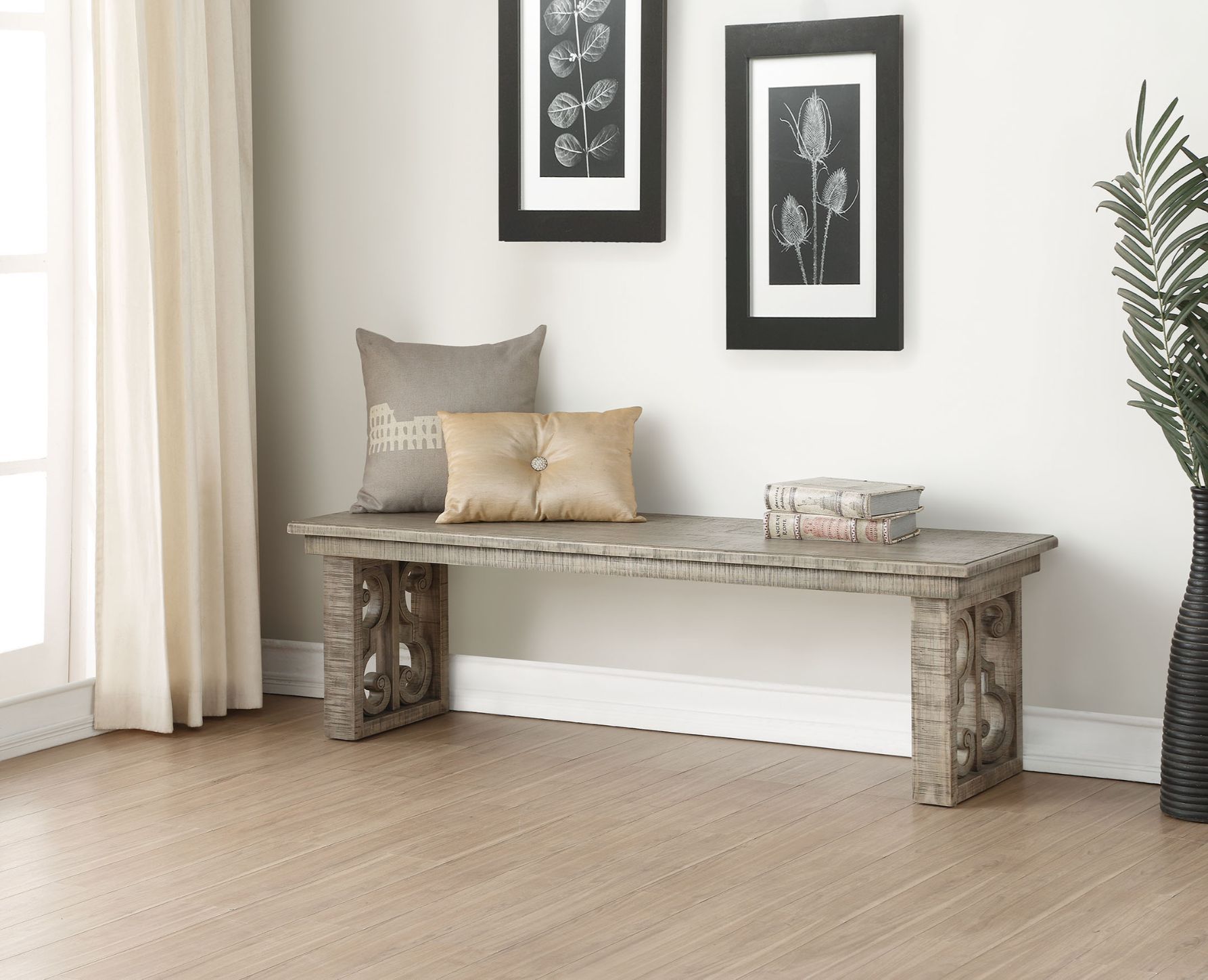 ACME Artesia - Bench - Salvaged Natural | Meri Furniture