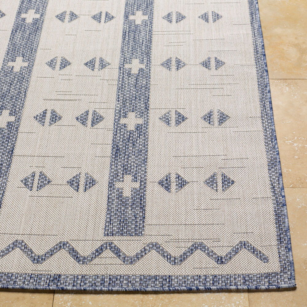Tuareg Machine Woven Rug