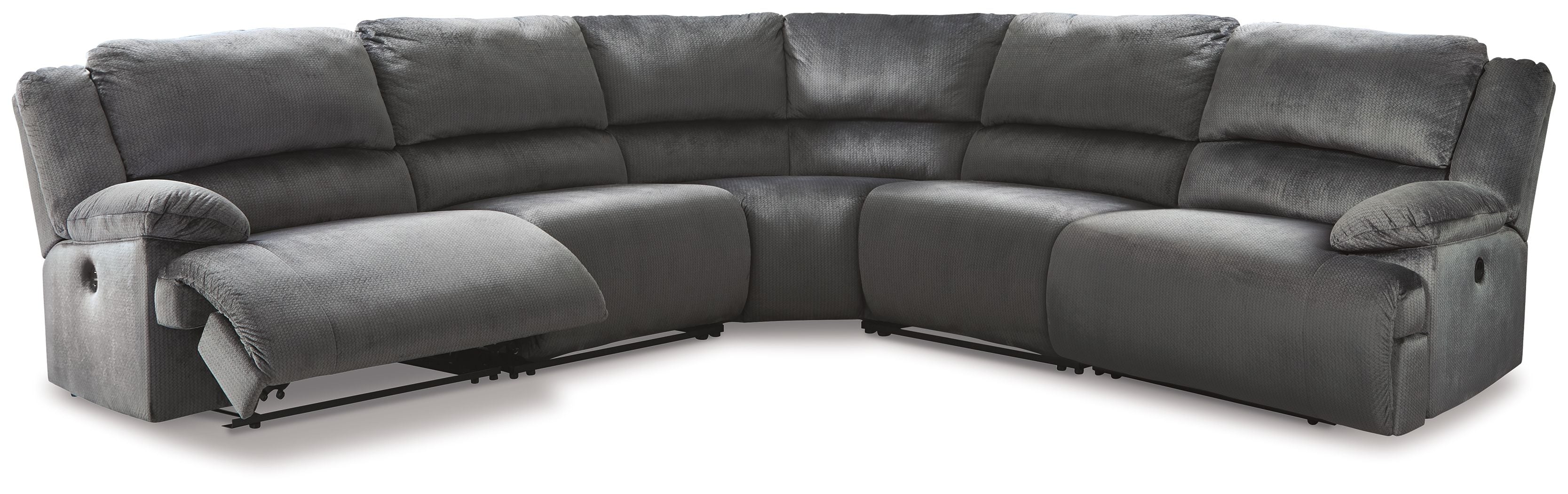Signature Design by Ashley® Clonmel - Reclining Sectional | Meri Furniture