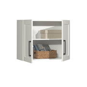 2-Door Wall Cabinet in Soft White