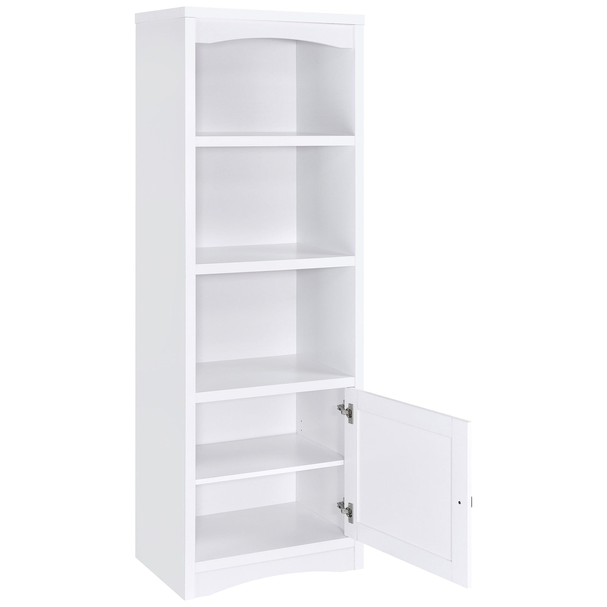 Coaster Fine Furniture Laughlin - 3 Shelf Engineered Wood Media Tower | Meri Furniture
