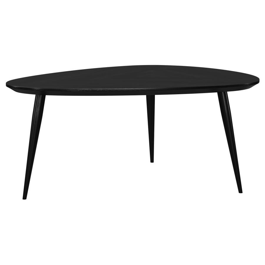 Coaster Fine Furniture Odessa - Triangular Solid Wood Coffee Table | Meri Furniture
