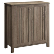 Coaster Fine Furniture Marisa - 4-Shelf Engineered Wood Shoe Cabinet - Dark Taupe | Meri Furniture