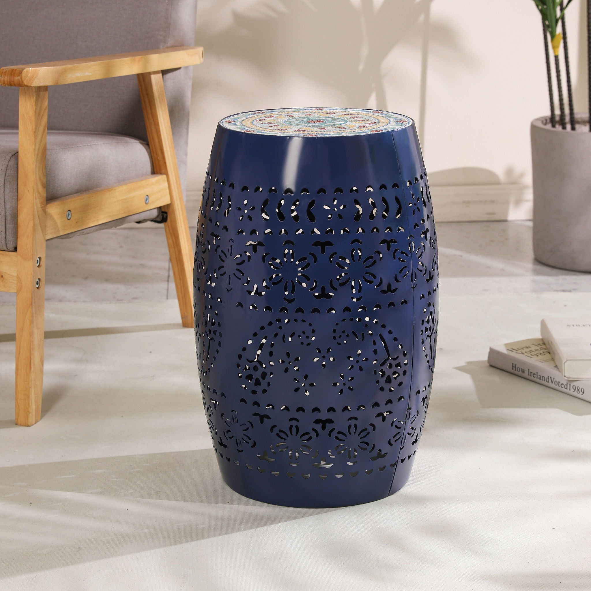 Lilac - Mosaic Side Table