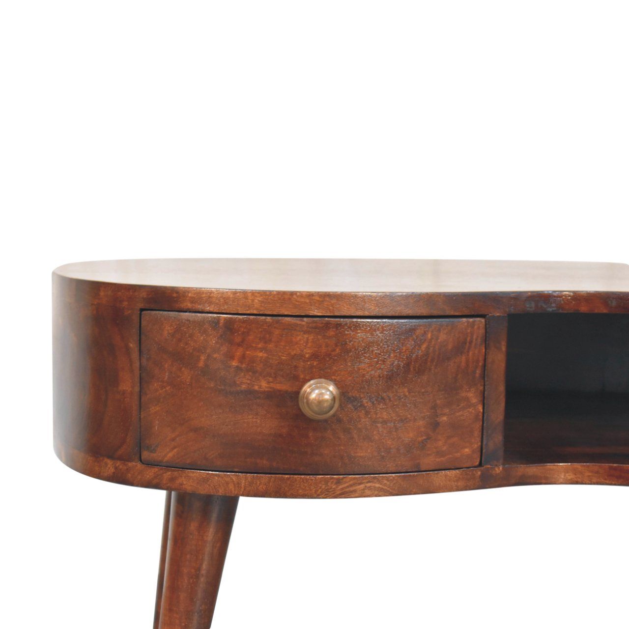 Wave Coffee Table With 1 Drawer