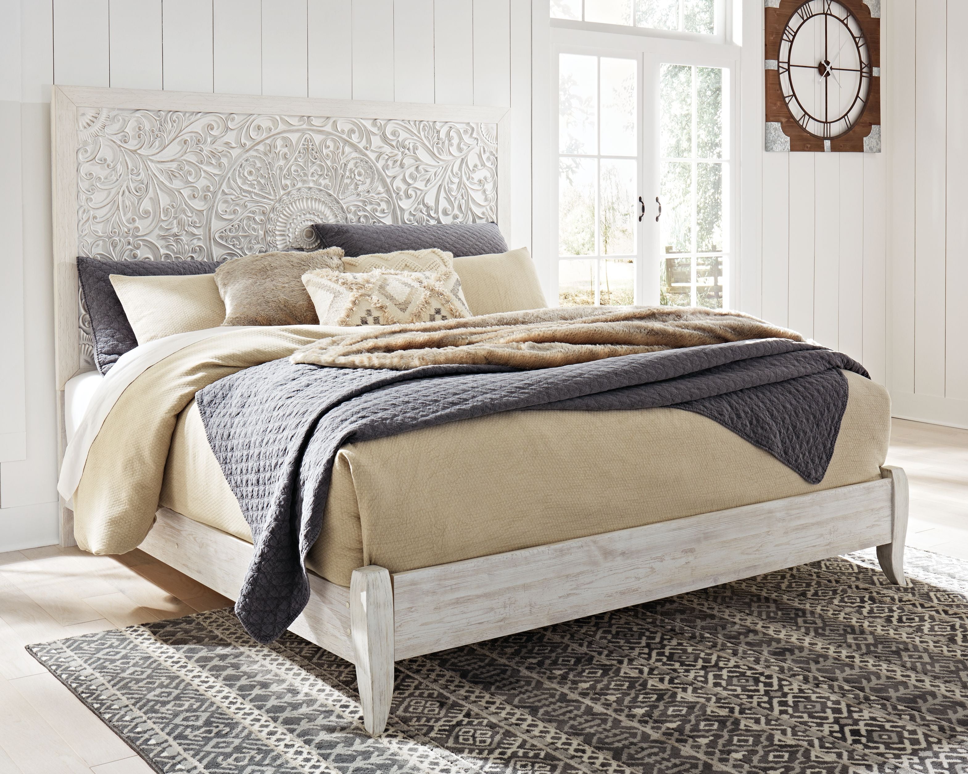 Signature Design by Ashley® Paxberry - Panel Bed | Meri Furniture