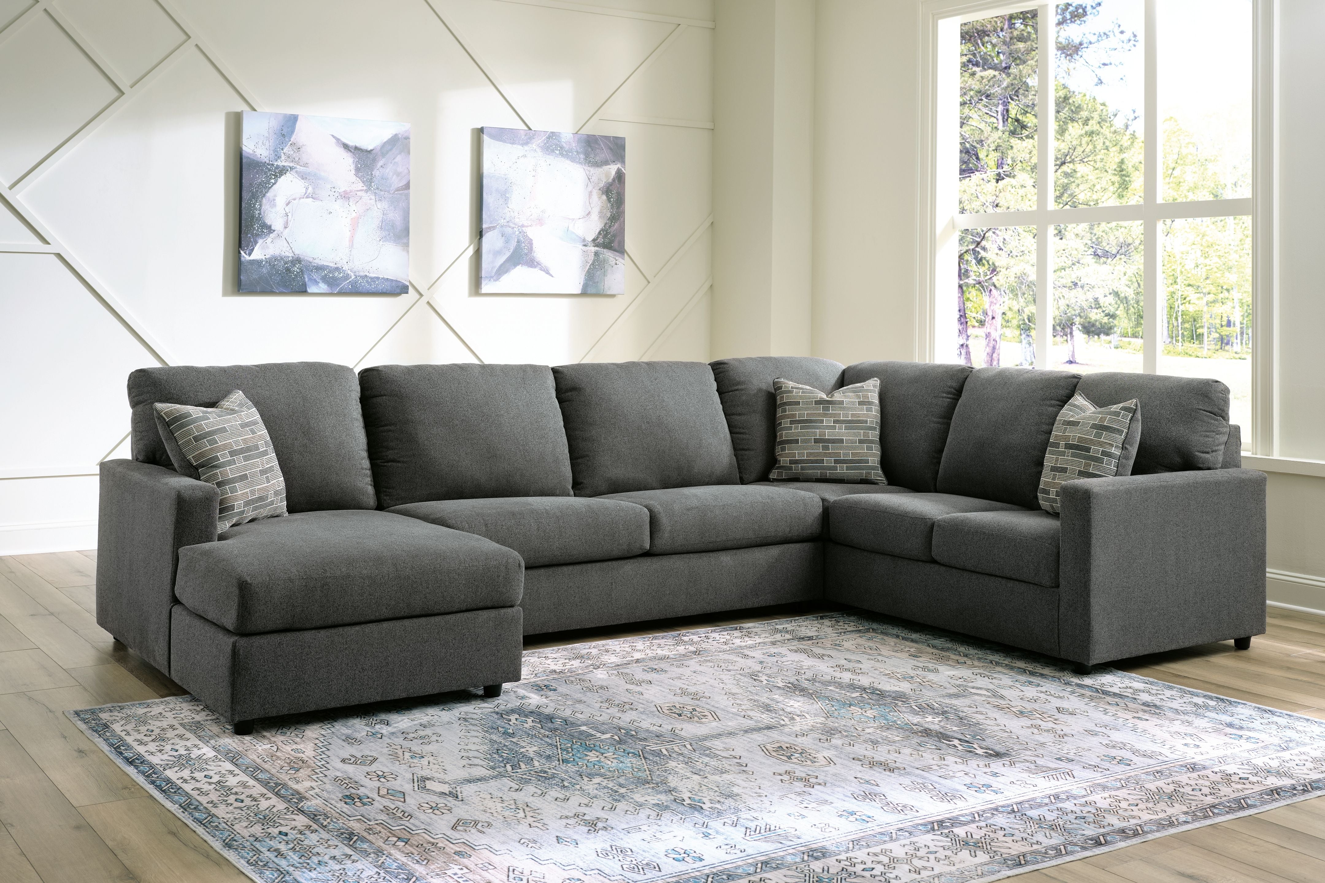 Signature Design by Ashley® Edenfield - Sectional | Meri Furniture