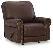 Signature Design by Ashley® Colleton - Dark Brown - Rocker Recliner | Meri Furniture