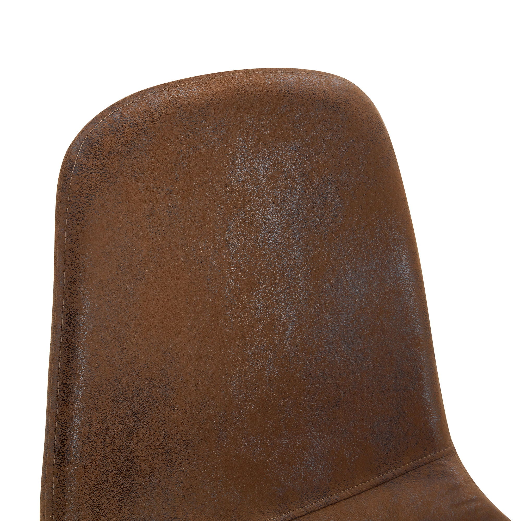 (Set of 4) Backrest AndTransfer Legs Chairs Adding A Touch Of Elegance To Minimalist And Scandinavian Style Homes - Walnut