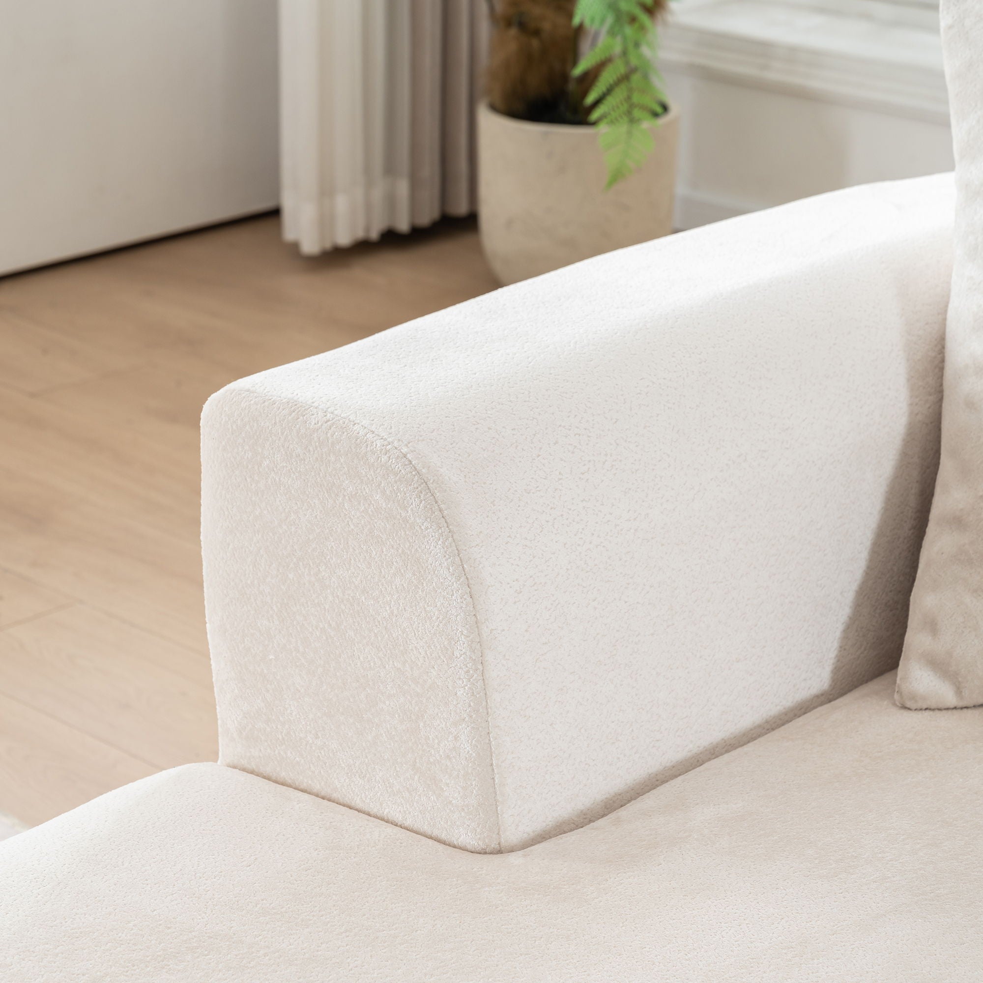 Modular Sectional Sofa With L Shape Chaise With Deep Seat