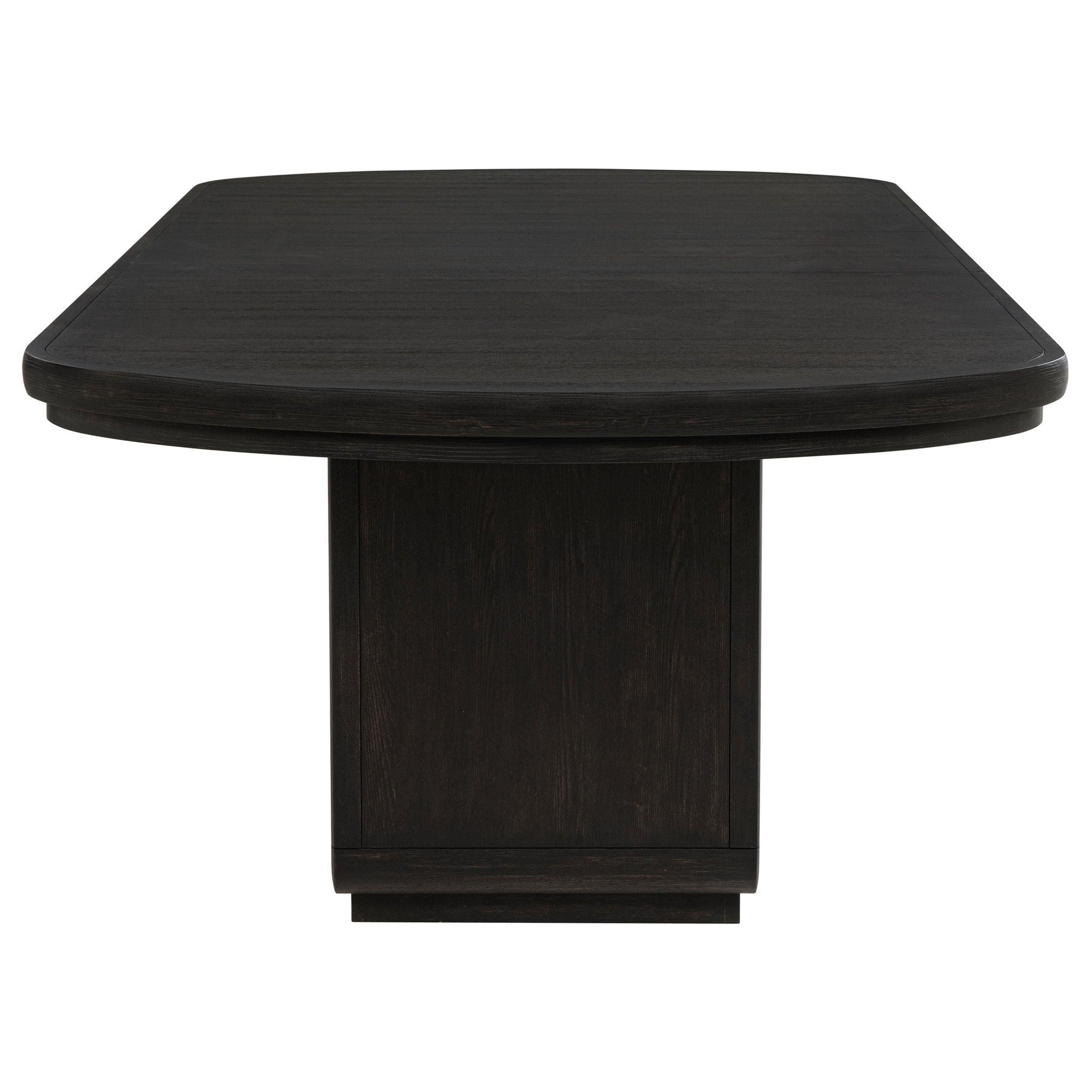 Leandro 9-piece Rectangular Dining Table Set Burnished Black