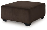 Kimlee - Oversized Accent Ottoman - Chocolate