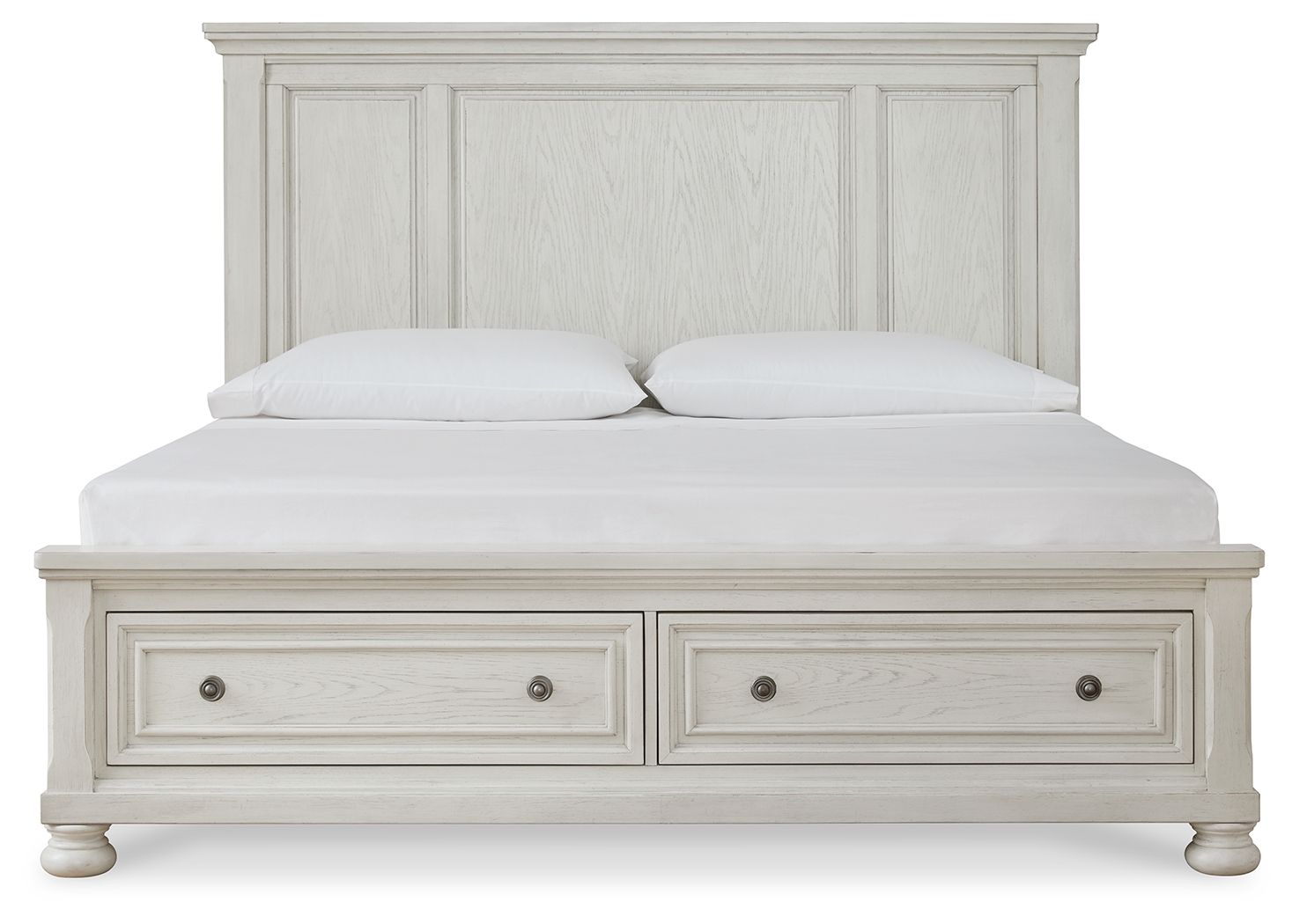 Signature Design by Ashley® Robbinsdale - Panel Storage Bed | Meri Furniture