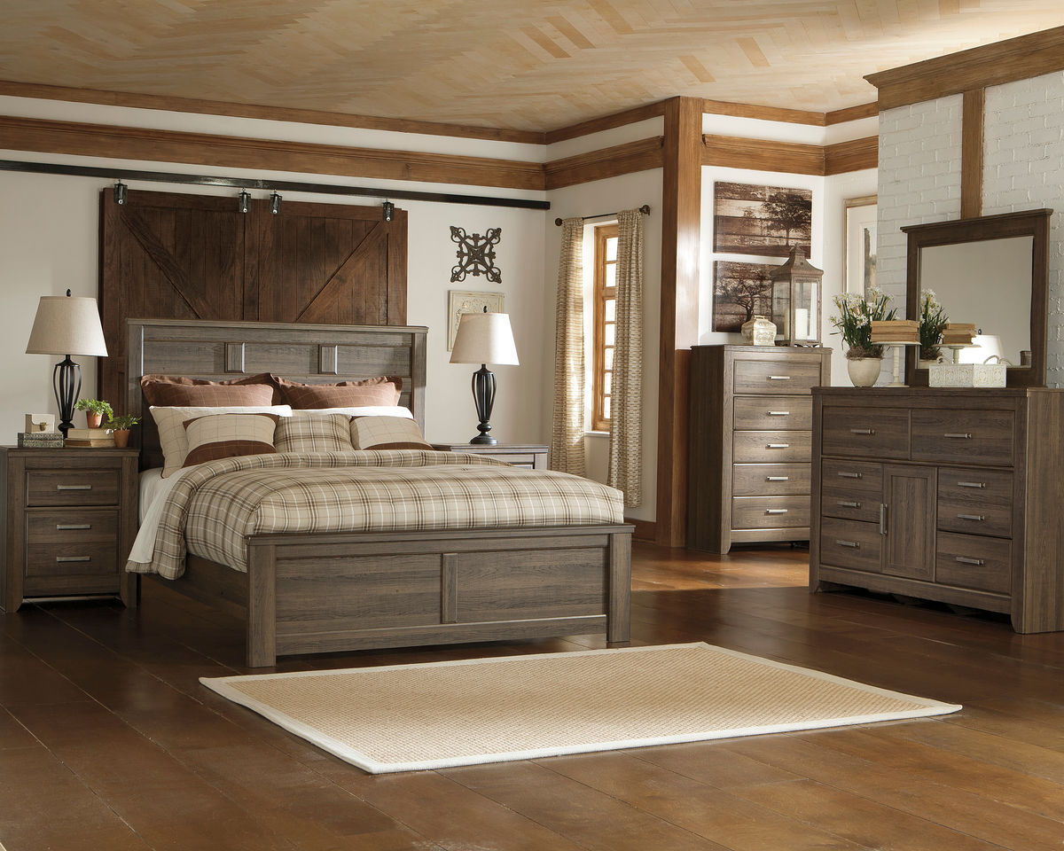 Signature Design by Ashley® Juararo - Panel Bed | Meri Furniture