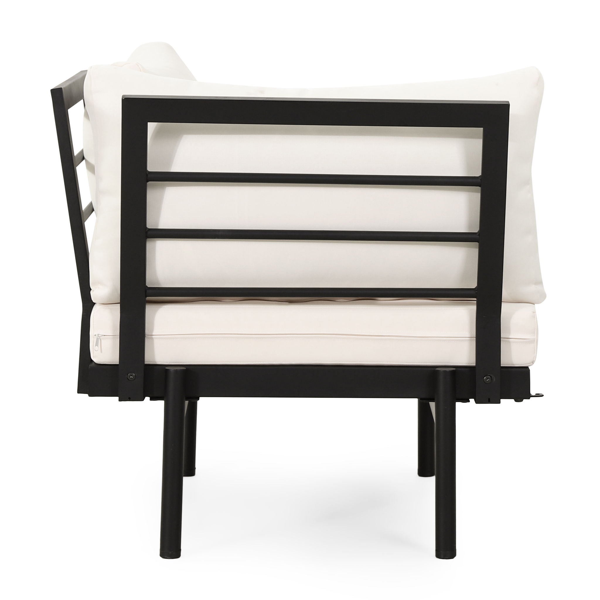 Theo - Sofa Corner, Coffee Table - Cream