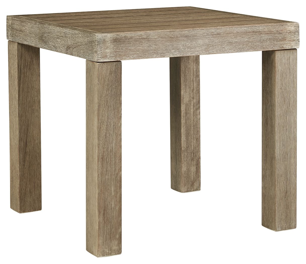 Ashley Furniture Silo Point - Brown - Square End Table | Meri Furniture