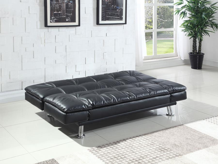 Coaster Fine Furniture Dilleston - Upholstered Tufted Convertible Sofa Bed | Meri Furniture