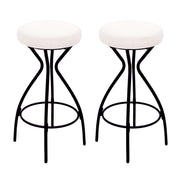 Modern Backless Bar Stools For Kitchen Island (Set of 2)