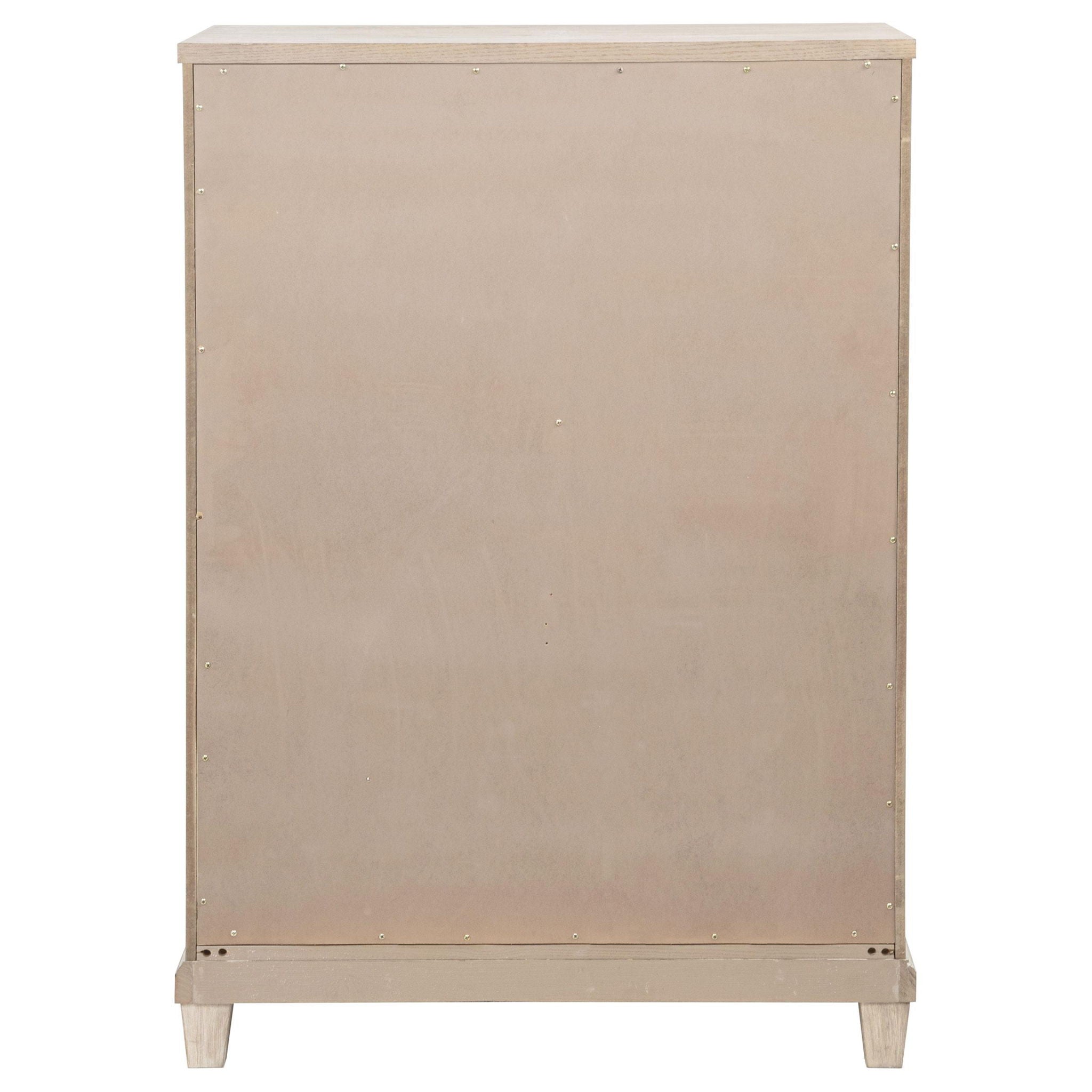Pembroke 5-drawer Chest of Drawers Washed Oak