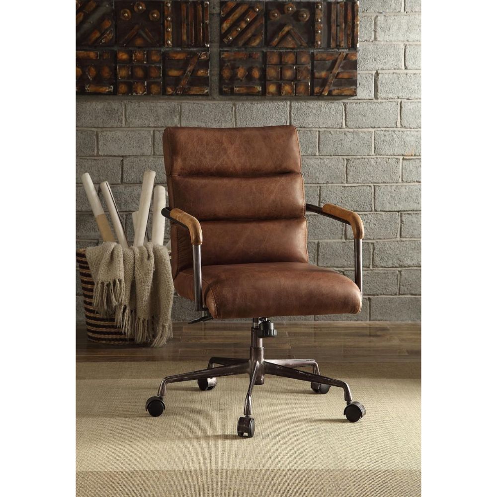 ACME Harith - Vintage - Executive Office Chair | Meri Furniture