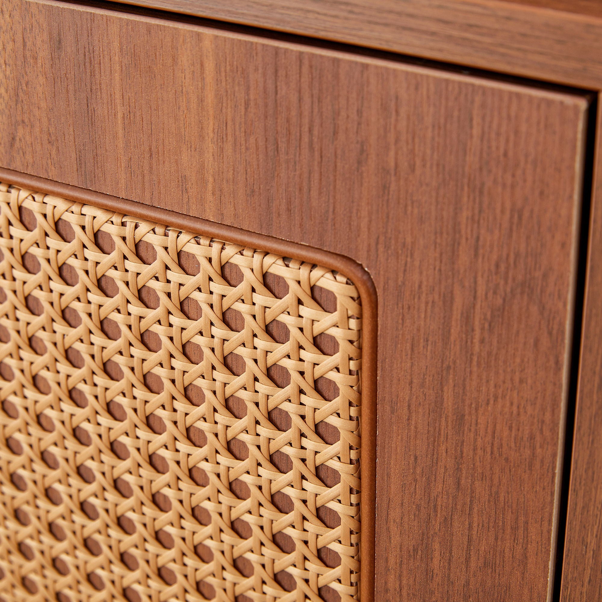 The Modern Minimalist Shoe Cabinet, Suitable For A Variety Of Styles Including Nordic, Japanese, And Industrial - Walnut