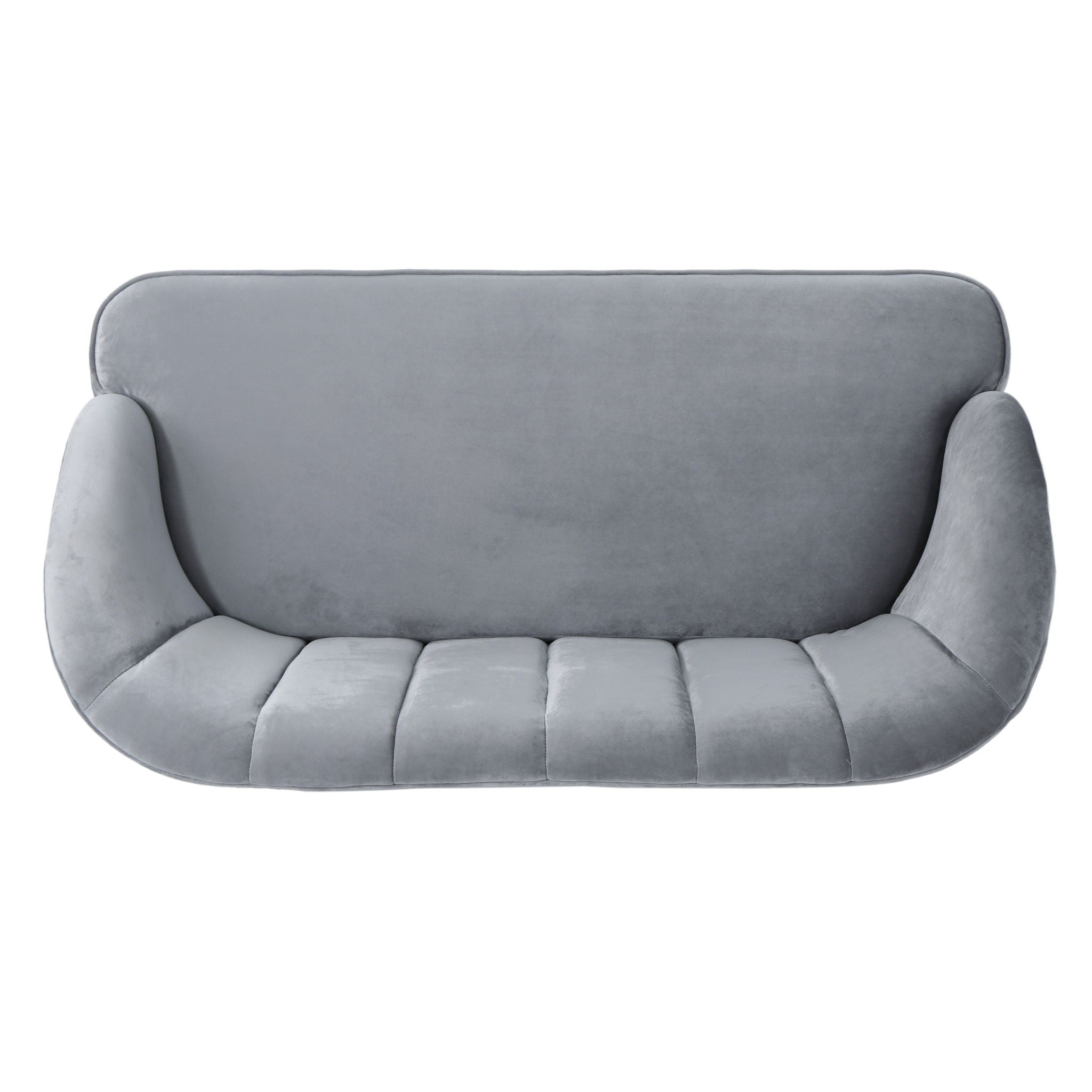 Modern Classic Shell Backed Loveseat