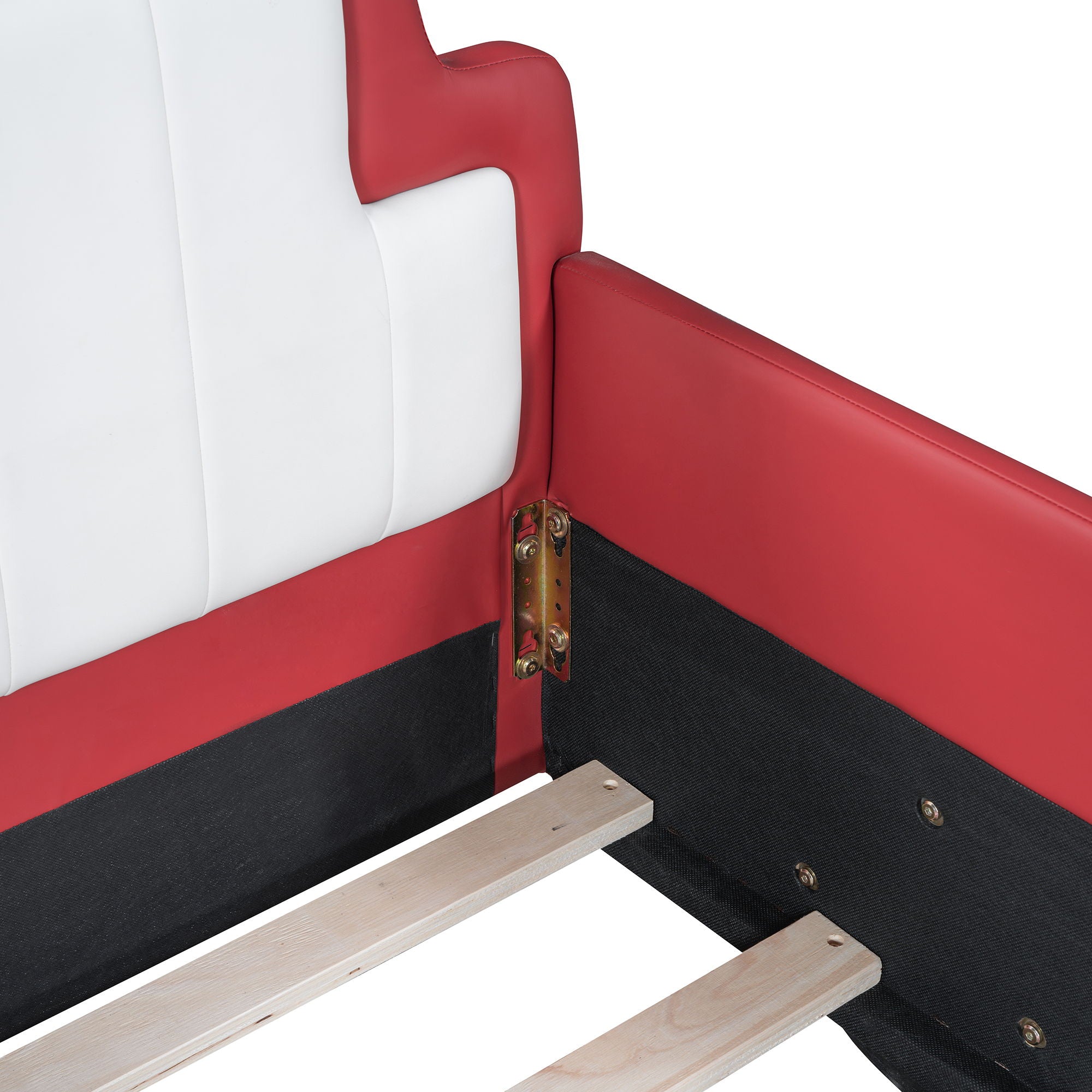 Race Car Shaped Platform Bed With Wheels