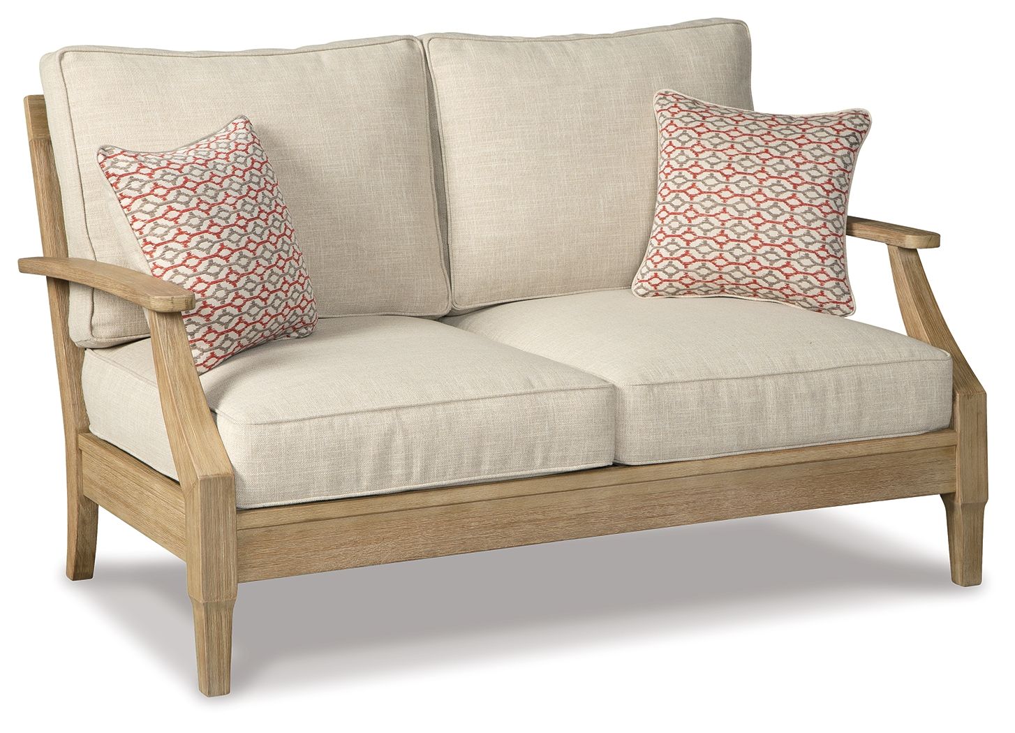 Ashley Furniture Clare - Beige - Loveseat W/Cushion | Meri Furniture