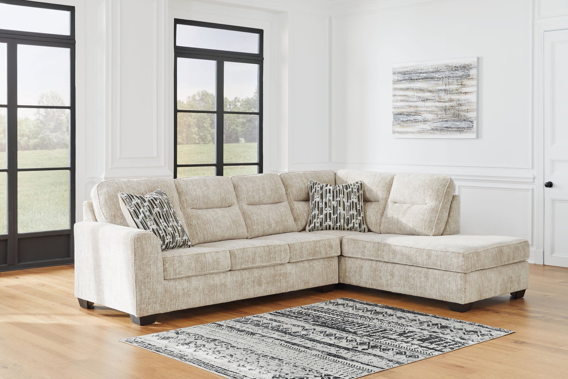 Signature Design by Ashley® Lonoke - Sectional | Meri Furniture