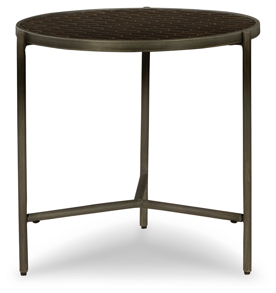 Signature Design by Ashley® Doraley - Brown / Gray - Chair Side End Table | Meri Furniture