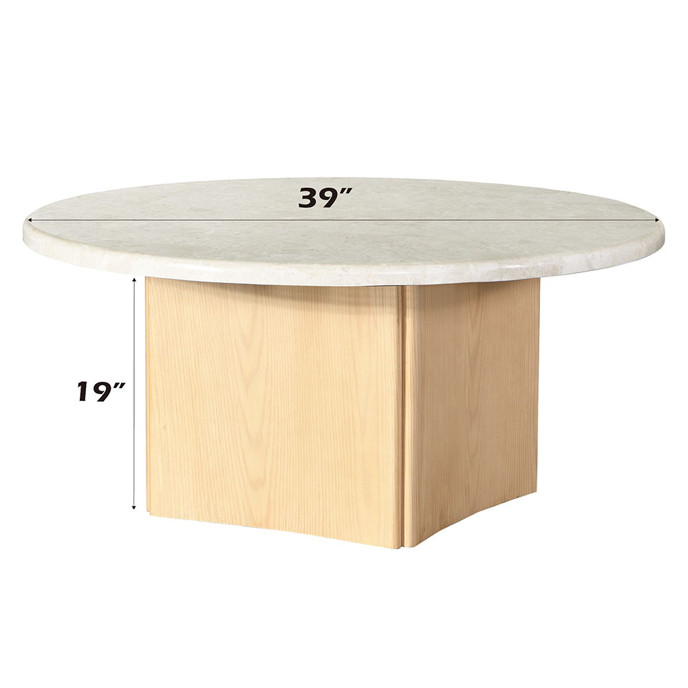 Qwin - Table With Marble Top