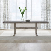 Hallendale - Trestle Table - White