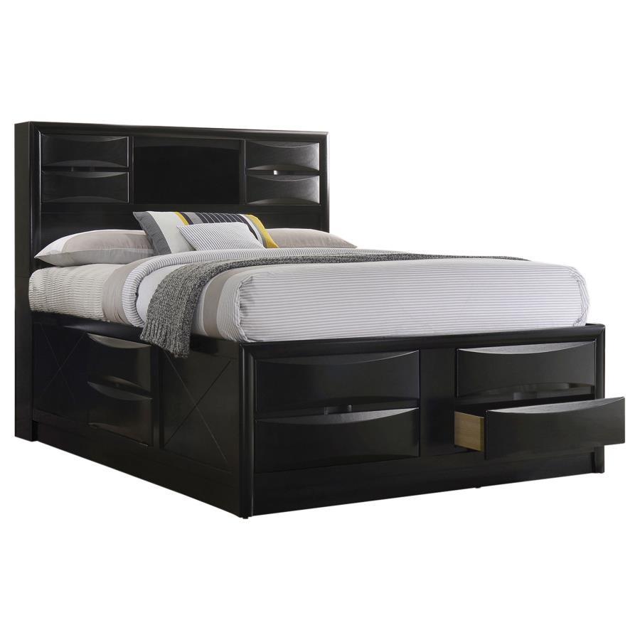 Coaster Fine Furniture Briana - Wood Storage Bookcase Bed | Meri Furniture
