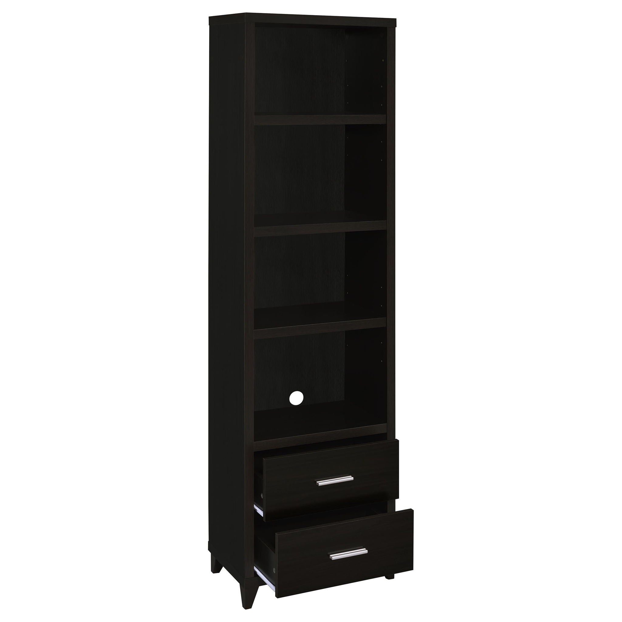 Lewes 4-piece 60-inch TV Entertainment Center Cappuccino