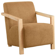 Coaster Fine Furniture Diego - Upholstered Accent Arm Chair With Wood Arms | Meri Furniture
