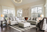 Furniture of America Christine - Sofa - Light Gray | Meri Furniture