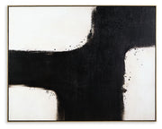 Signature Design by Ashley® Reighlea - Black / White - Wall Art | Meri Furniture