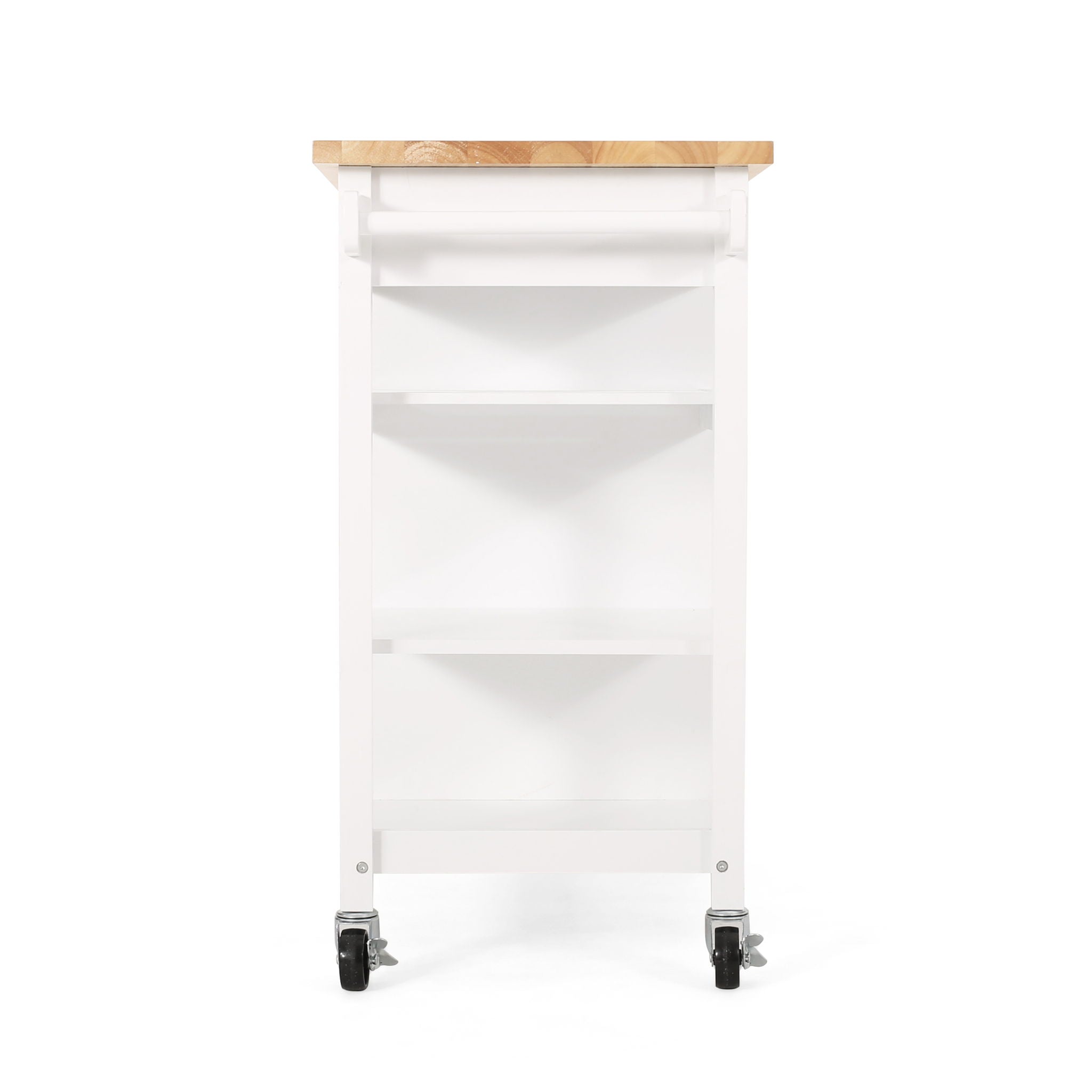 Contemporary Design Kitchen Cart With Wheels