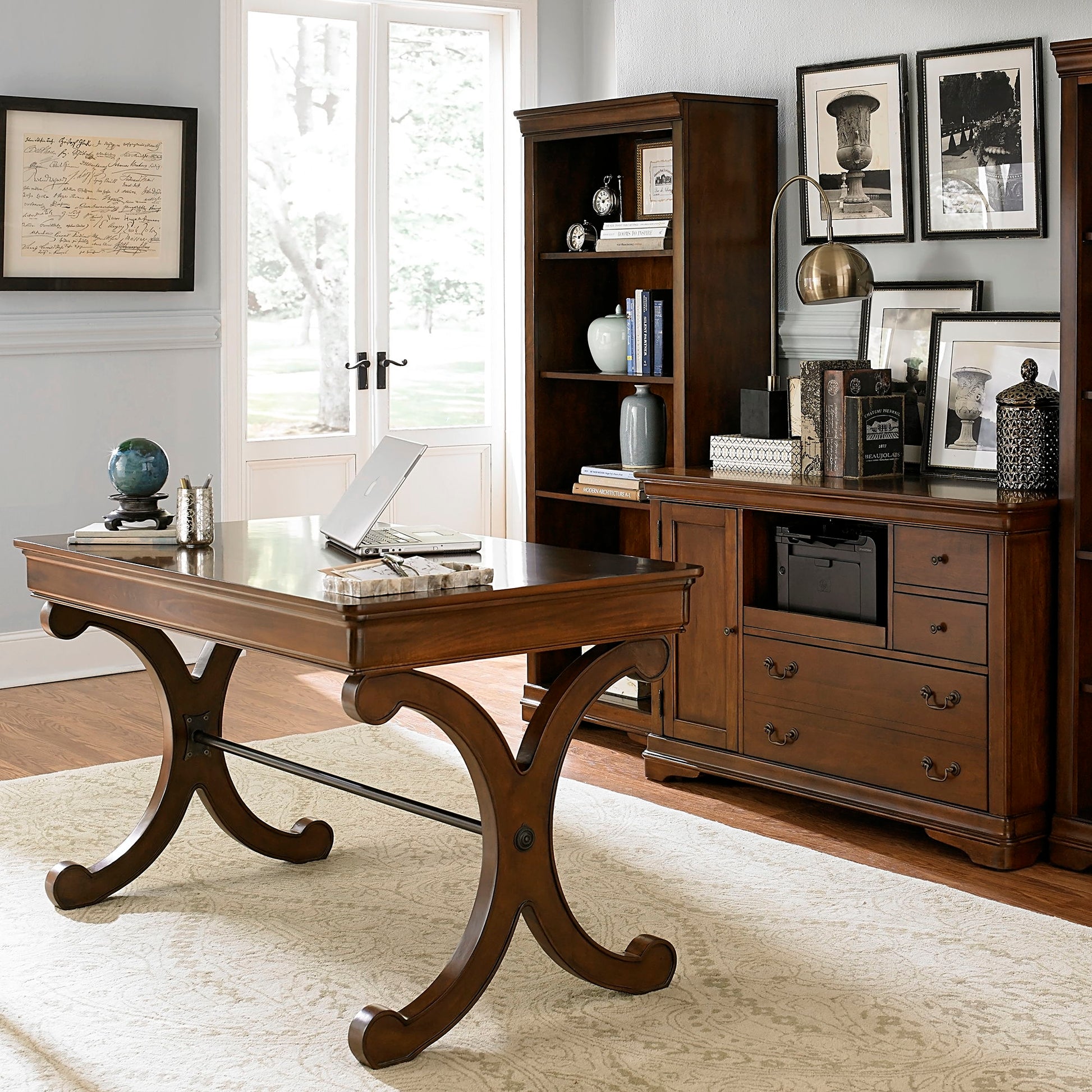 Liberty Furniture Brookview - Home Office Desk Set | Meri Furniture